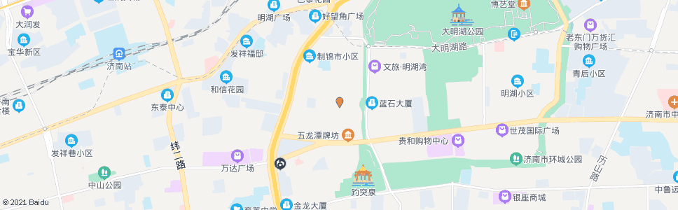 济南西门(五龙潭)_公交站地图_济南公交_妙搜公交查询2024