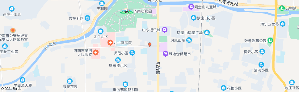 济南工人新村_公交站地图_济南公交_妙搜公交查询2025