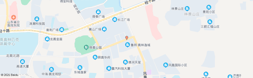 济南龙奥北路_公交站地图_济南公交_妙搜公交查询2025