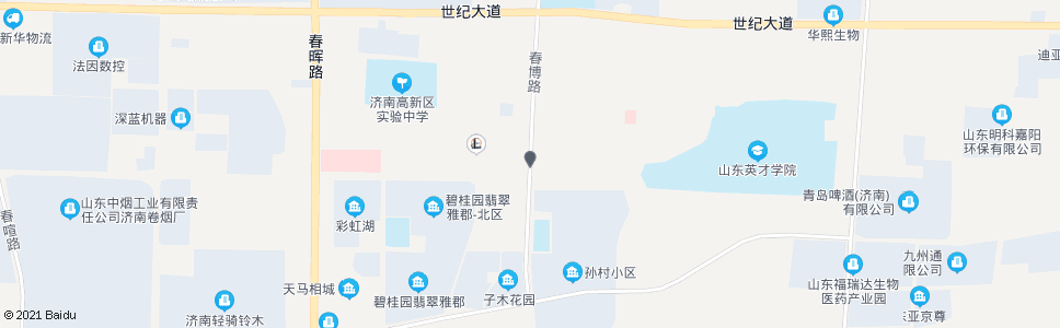 济南孙村南_公交站地图_济南公交_妙搜公交查询2025