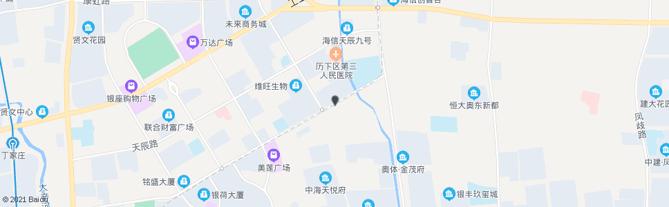 济南新泺大街开拓路_公交站地图_济南公交_妙搜公交查询2024