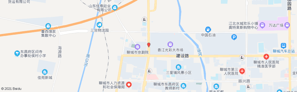 聊城香江大市场_公交站地图_聊城公交_妙搜公交查询2024