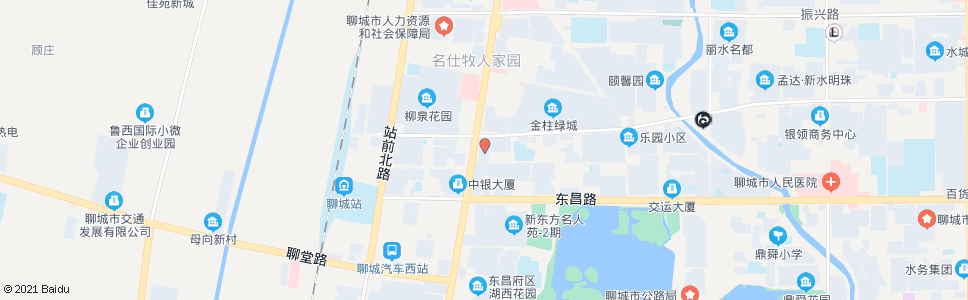 聊城市公安局_公交站地图_聊城公交_妙搜公交查询2024