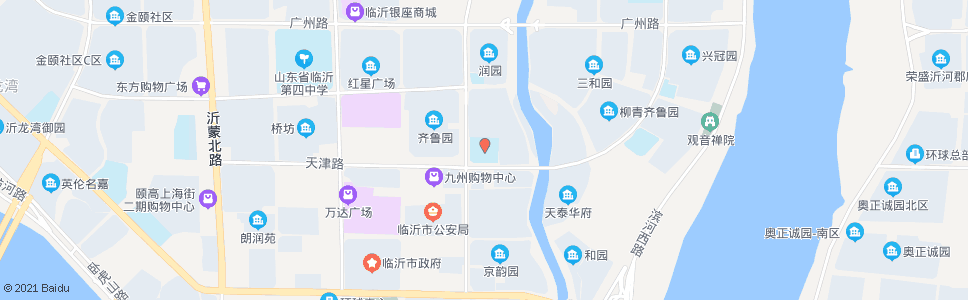 临沂朴园小学_公交站地图_临沂公交_妙搜公交查询2024