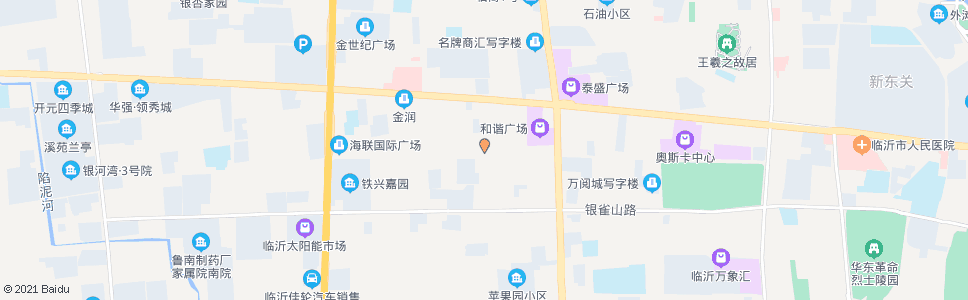 临沂九州超市红旗店_公交站地图_临沂公交_妙搜公交查询2024