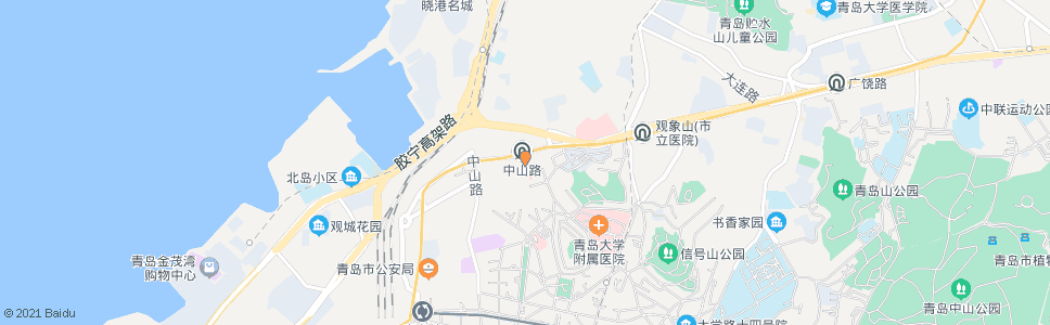 青岛芝罘路_公交站地图_青岛公交_妙搜公交查询2024