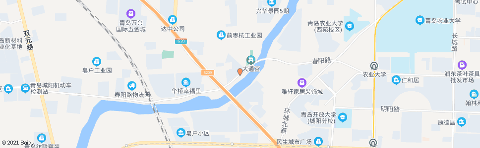 青岛墨水河桥_公交站地图_青岛公交_妙搜公交查询2024