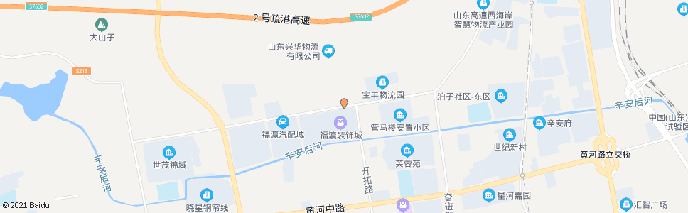 青岛福瀛建材城_公交站地图_青岛公交_妙搜公交查询2024