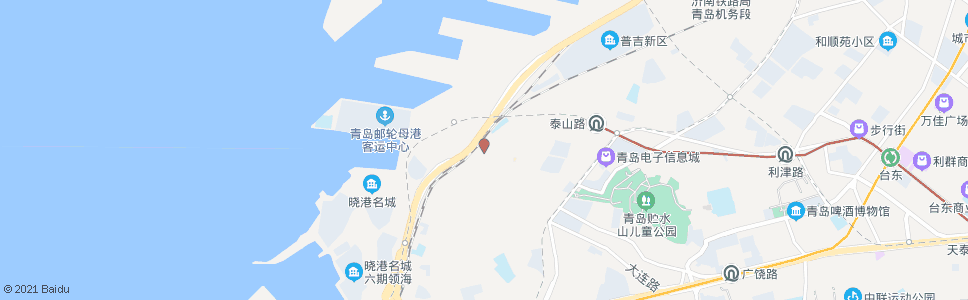 青岛包头路小学_公交站地图_青岛公交_妙搜公交查询2024