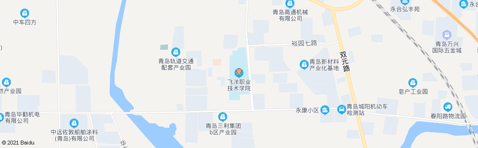 青岛飞洋学院_公交站地图_青岛公交_妙搜公交查询2024