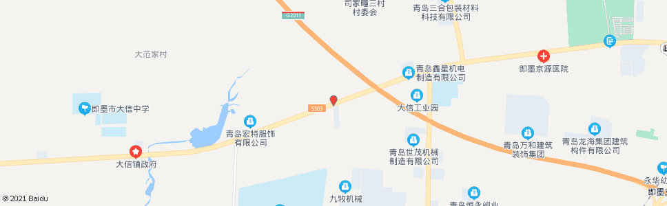 青岛南王庄_公交站地图_青岛公交_妙搜公交查询2024