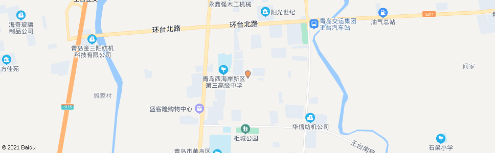 青岛王台医院_公交站地图_青岛公交_妙搜公交查询2024