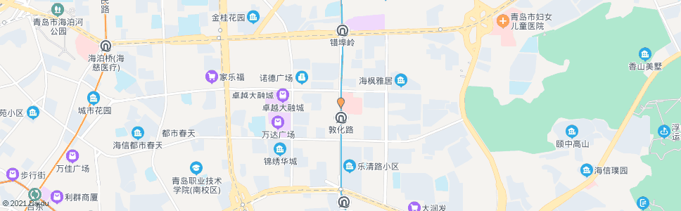 青岛辽源路南京路_公交站地图_青岛公交_妙搜公交查询2024