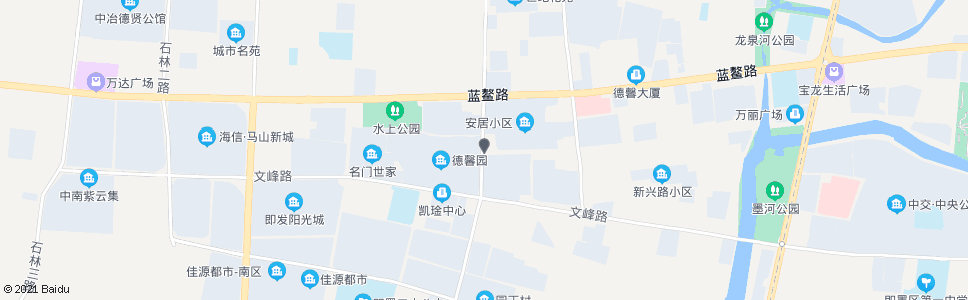 青岛德馨园_公交站地图_青岛公交_妙搜公交查询2024
