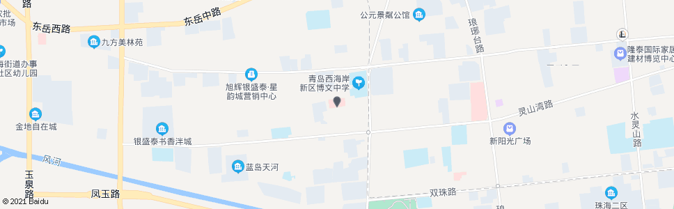 青岛开发区第二医院_公交站地图_青岛公交_妙搜公交查询2024