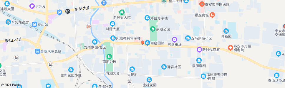 泰安市口腔医院(市第一人民医院)_公交站地图_泰安公交_妙搜公交查询2025