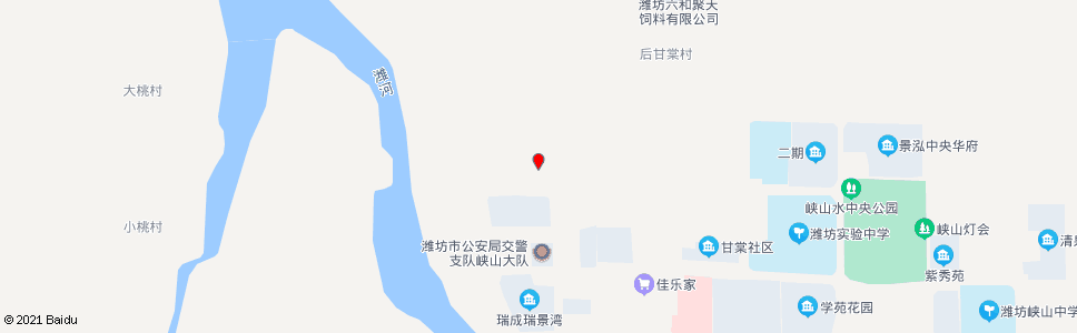 潍坊西树村_公交站地图_潍坊公交_妙搜公交查询2024