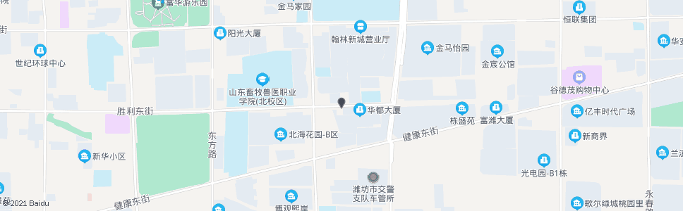 潍坊胜利街金马路口_公交站地图_潍坊公交_妙搜公交查询2024