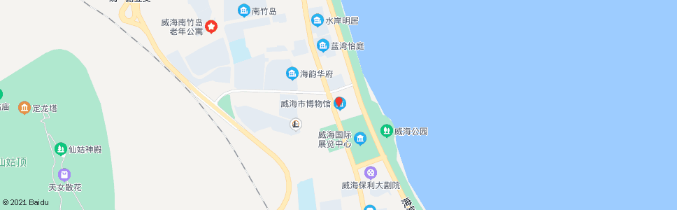 威海科技馆_公交站地图_威海公交_妙搜公交查询2024