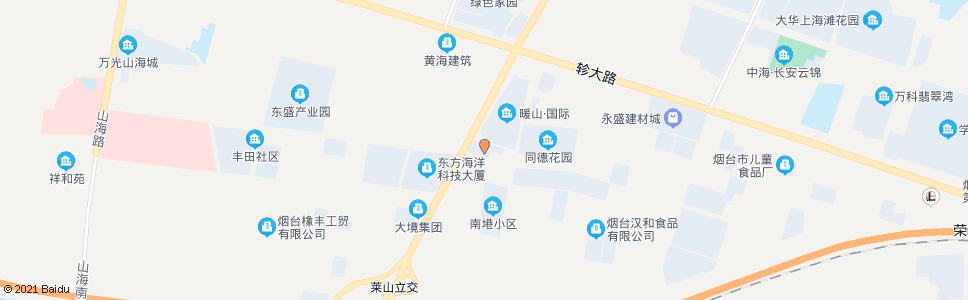 烟台华美达广场酒店_公交站地图_烟台公交_妙搜公交查询2024