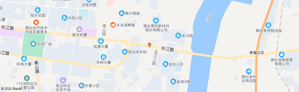 烟台西蒙西_公交站地图_烟台公交_妙搜公交查询2024