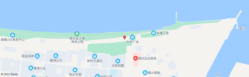 烟台松海林酒店_公交站地图_烟台公交_妙搜公交查询2024