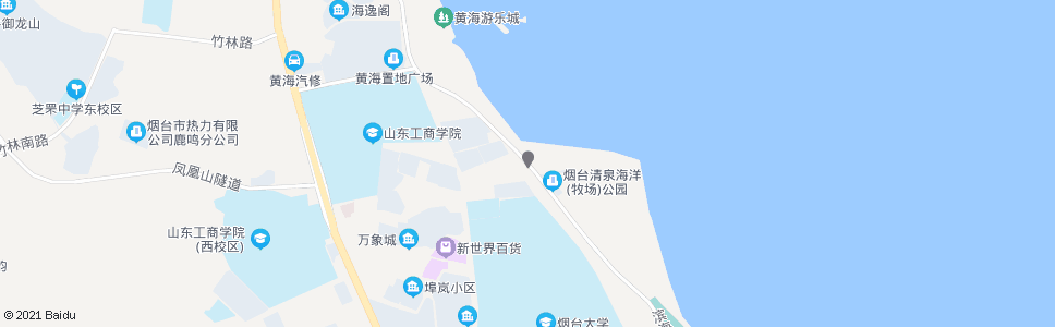 烟台裕豪海鲜酒店_公交站地图_烟台公交_妙搜公交查询2024