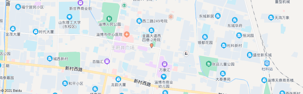 淄博淄博剧院_公交站地图_淄博公交_妙搜公交查询2025