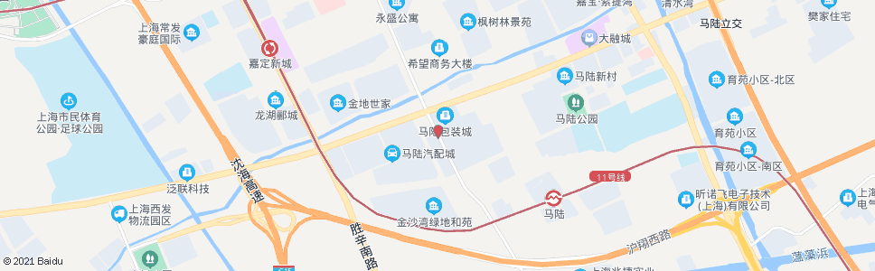 上海永盛南路宝安公路_公交站地图_上海公交_妙搜公交查询2024