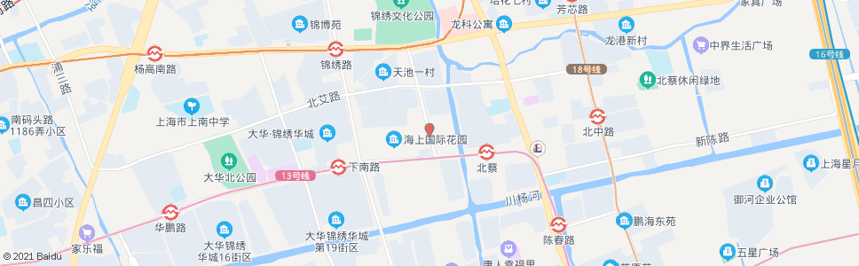 上海成山路博华路_公交站地图_上海公交_妙搜公交查询2024
