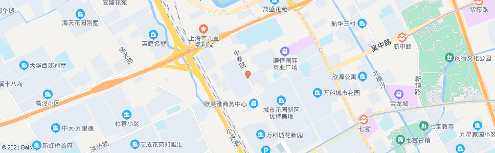 上海沪星村_公交站地图_上海公交_妙搜公交查询2024