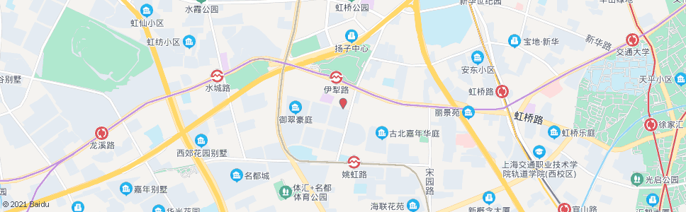 上海红宝石路伊犁南路_公交站地图_上海公交_妙搜公交查询2024