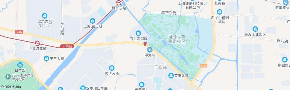 上海曹安公路二十三号桥_公交站地图_上海公交_妙搜公交查询2024