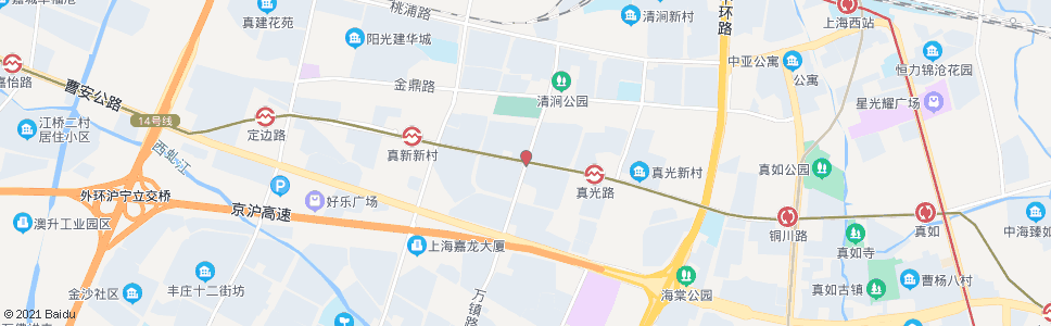 上海铜川路万镇路_公交站地图_上海公交_妙搜公交查询2024