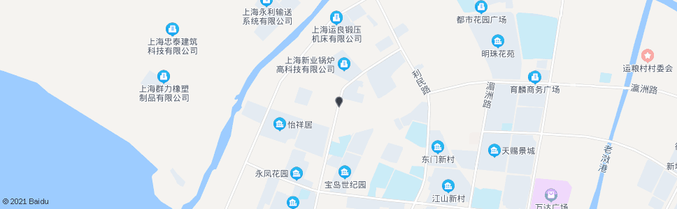 上海南星村(招呼站)_公交站地图_上海公交_妙搜公交查询2024