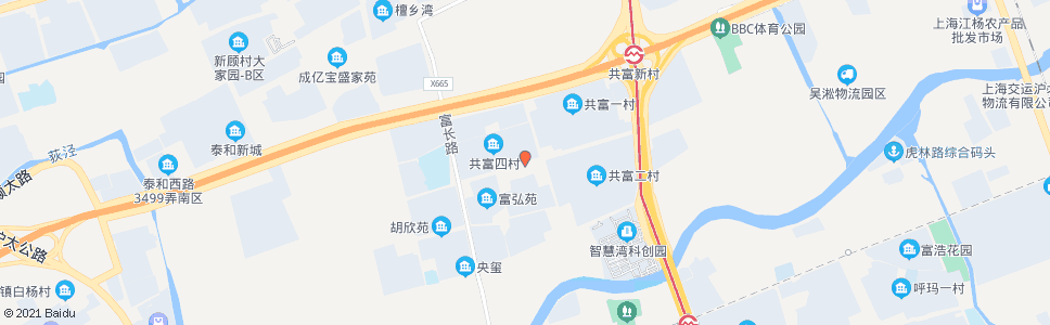 上海共富路联泰路_公交站地图_上海公交_妙搜公交查询2024