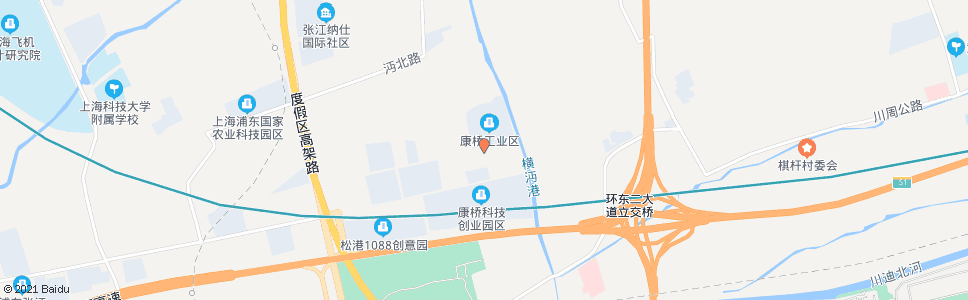 上海康桥东路康旺物业_公交站地图_上海公交_妙搜公交查询2024