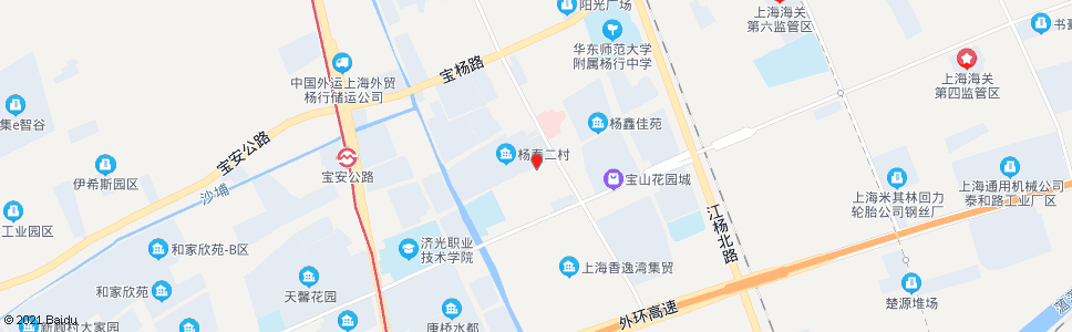 上海杨鑫路杨泰路_公交站地图_上海公交_妙搜公交查询2024