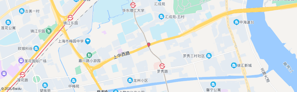 上海老沪闵路上中路_公交站地图_上海公交_妙搜公交查询2024