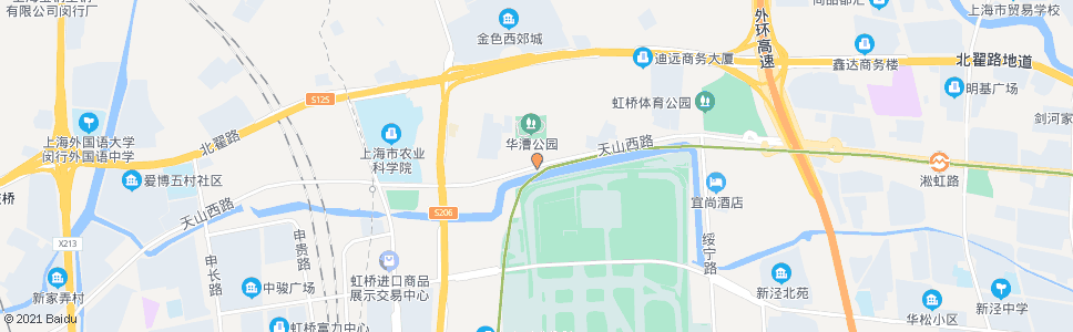 上海北渔路天山西路(招呼站)_公交站地图_上海公交_妙搜公交查询2024