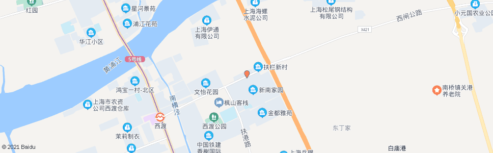 上海新南家园(上客站)_公交站地图_上海公交_妙搜公交查询2024