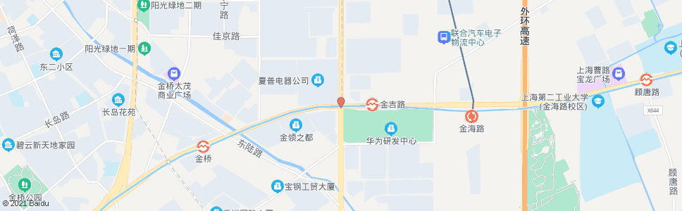上海申江路金海路_公交站地图_上海公交_妙搜公交查询2024