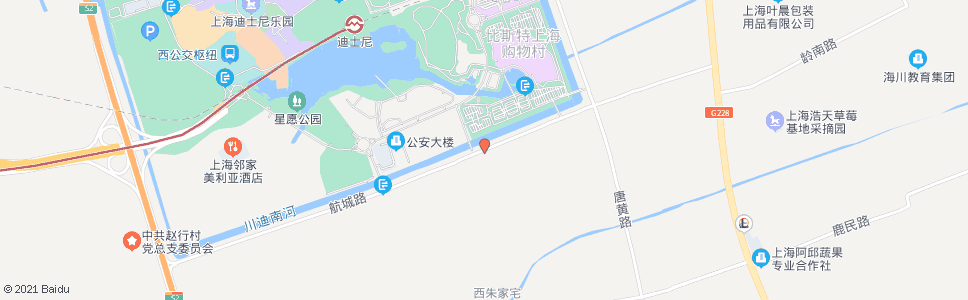 上海航城路鹿川路_公交站地图_上海公交_妙搜公交查询2024