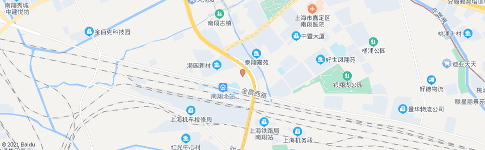 上海银翔路星华路_公交站地图_上海公交_妙搜公交查询2024