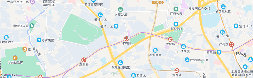 上海虹桥路水城路(招呼站)_公交站地图_上海公交_妙搜公交查询2024