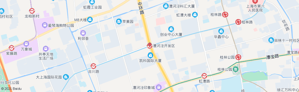 上海漕河泾(临时站)_公交站地图_上海公交_妙搜公交查询2024