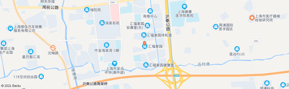 上海周阳路瑞安路_公交站地图_上海公交_妙搜公交查询2024