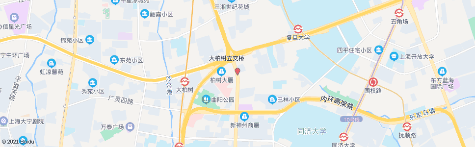 上海腾克路曲阳路_公交站地图_上海公交_妙搜公交查询2024