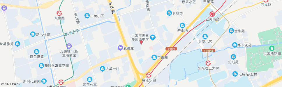上海桂平路江安路_公交站地图_上海公交_妙搜公交查询2024