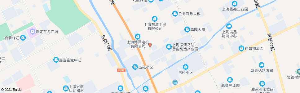 上海丰功路嘉新公路_公交站地图_上海公交_妙搜公交查询2024